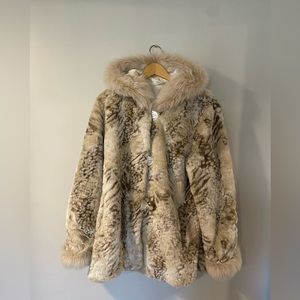 Faux Fur Luxury Coat